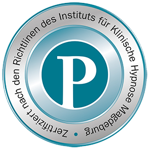 Zertifiziert nach den Richtlinien des Instituts für Klinische Hypnose Magdeburg.